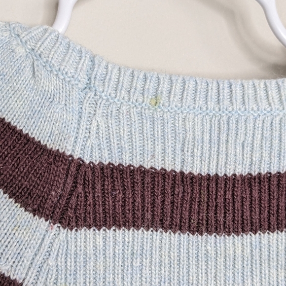 Mini Boden Stripe Sweater Tunic Dress 3/4 - Picture 3 of 7